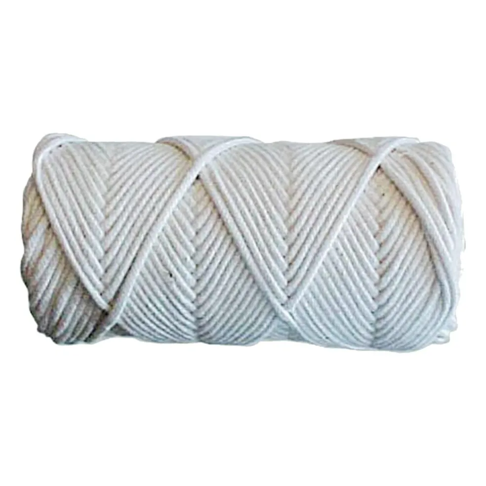 Campking Katoenen scheerlijn 100 meter white