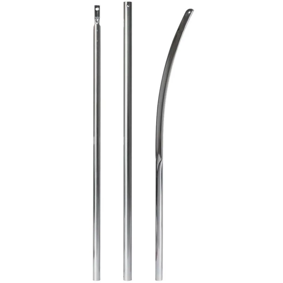 Campking Spanstok gebogen staal 22 / 19 mm 165 - 255 cm