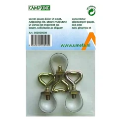 Campking Stelringen ø 28 mm per 3 stuks