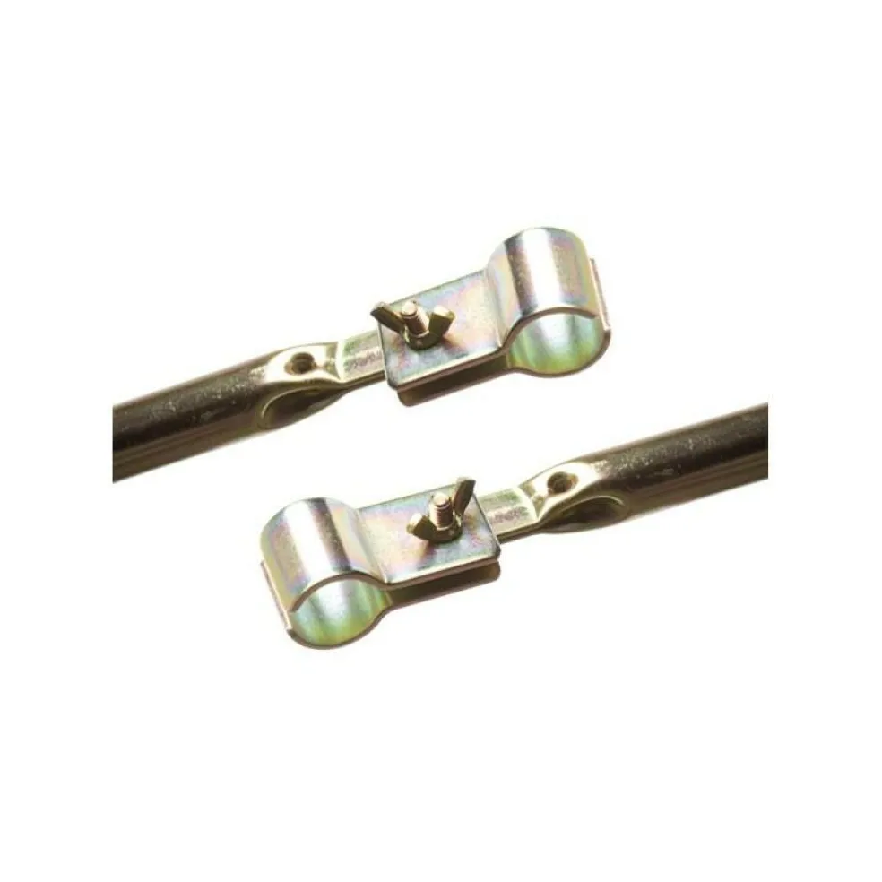 Campking Verandastang staal 22 / 19 mm 120 - 200 cm
