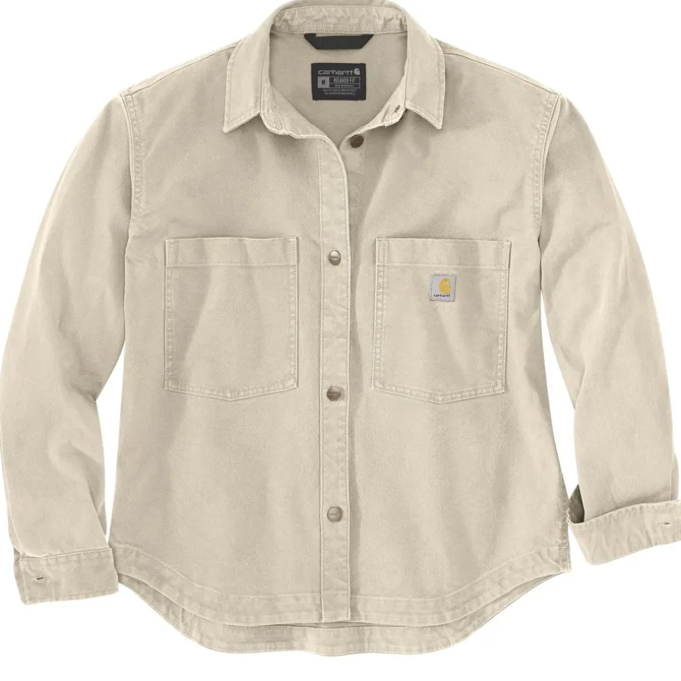Carhartt Montana blouse dames oat milk