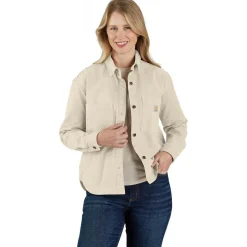 Carhartt Montana blouse dames oat milk