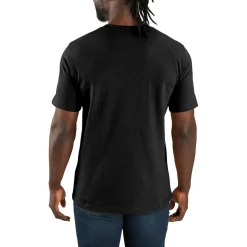 Carhartt Pocket Script shirt heren black