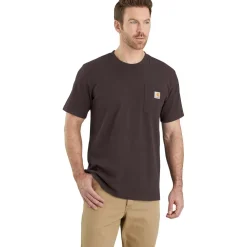 Carhartt Pocket shirt heren dark sepia