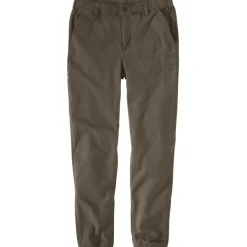 Carhartt Rigby Canvas joggingbroek heren tarmac