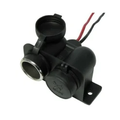 Carpoint Dubbele contactdoos 12V