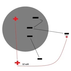 Carpoint schakelaar 12V led