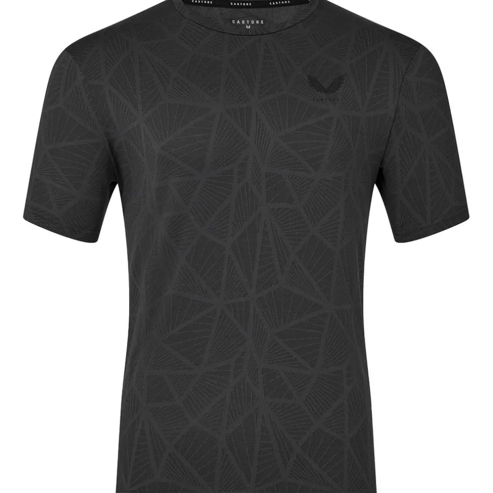 Castore Engineered Knit shirt heren black black