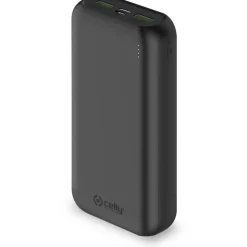Celly 20.000 Mah powerbank zwart