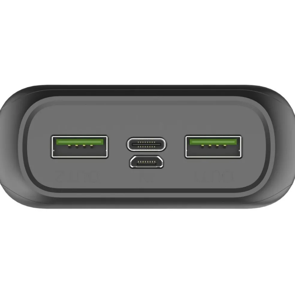 Celly 20.000 Mah powerbank zwart