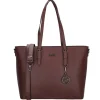 Charm London  Birmingham 15,6 inch laptop schoudertas bordeaux