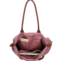 Charm London Buckingham 15,6 inch laptop schoudertas light purple