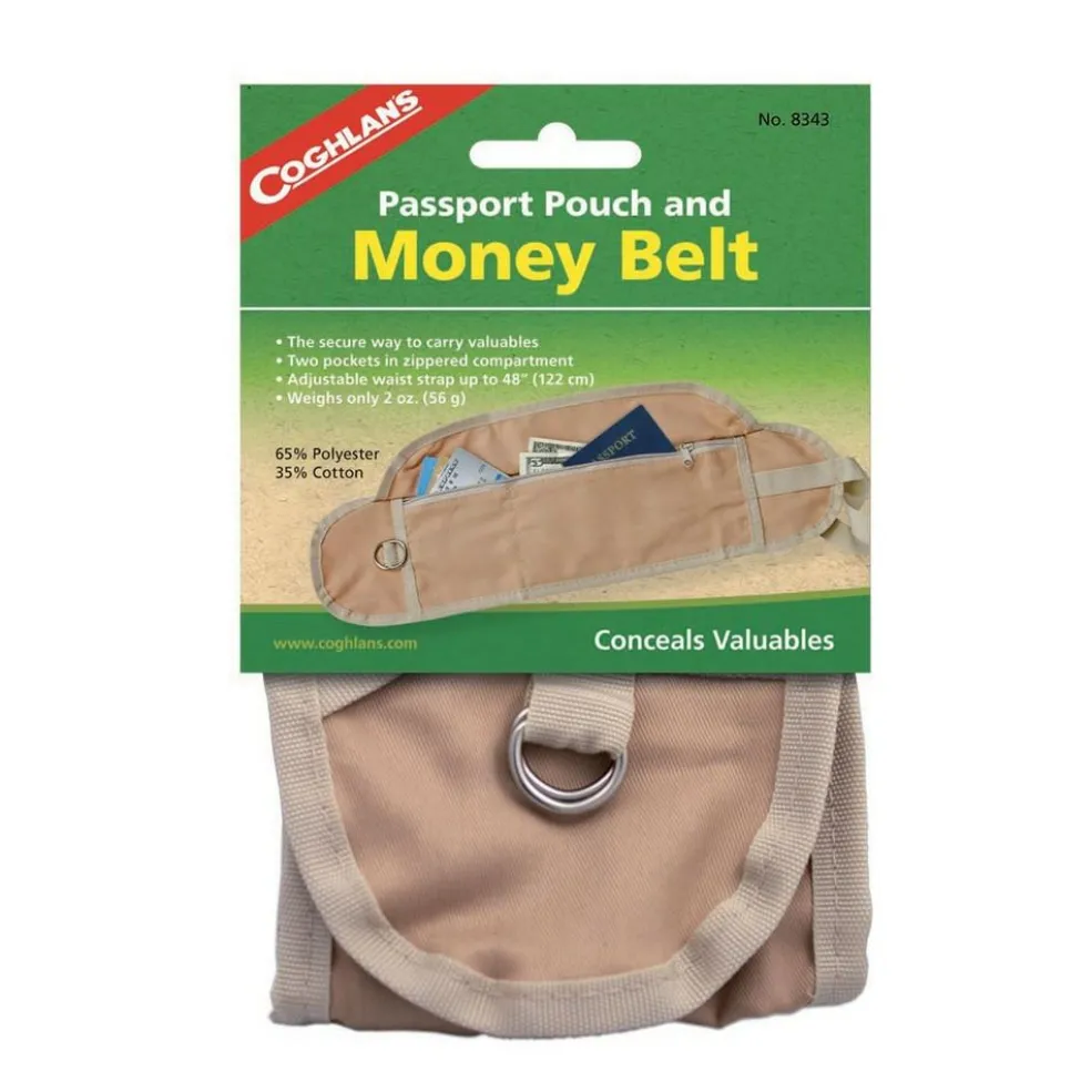 Coghlan's Money Bag documententasje beige