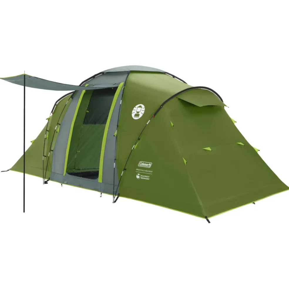Coleman Spruce Falls 4 BlackOut vis-à-vis tent green