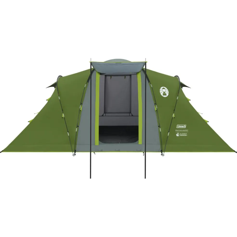 Coleman Spruce Falls 4 BlackOut vis-à-vis tent green