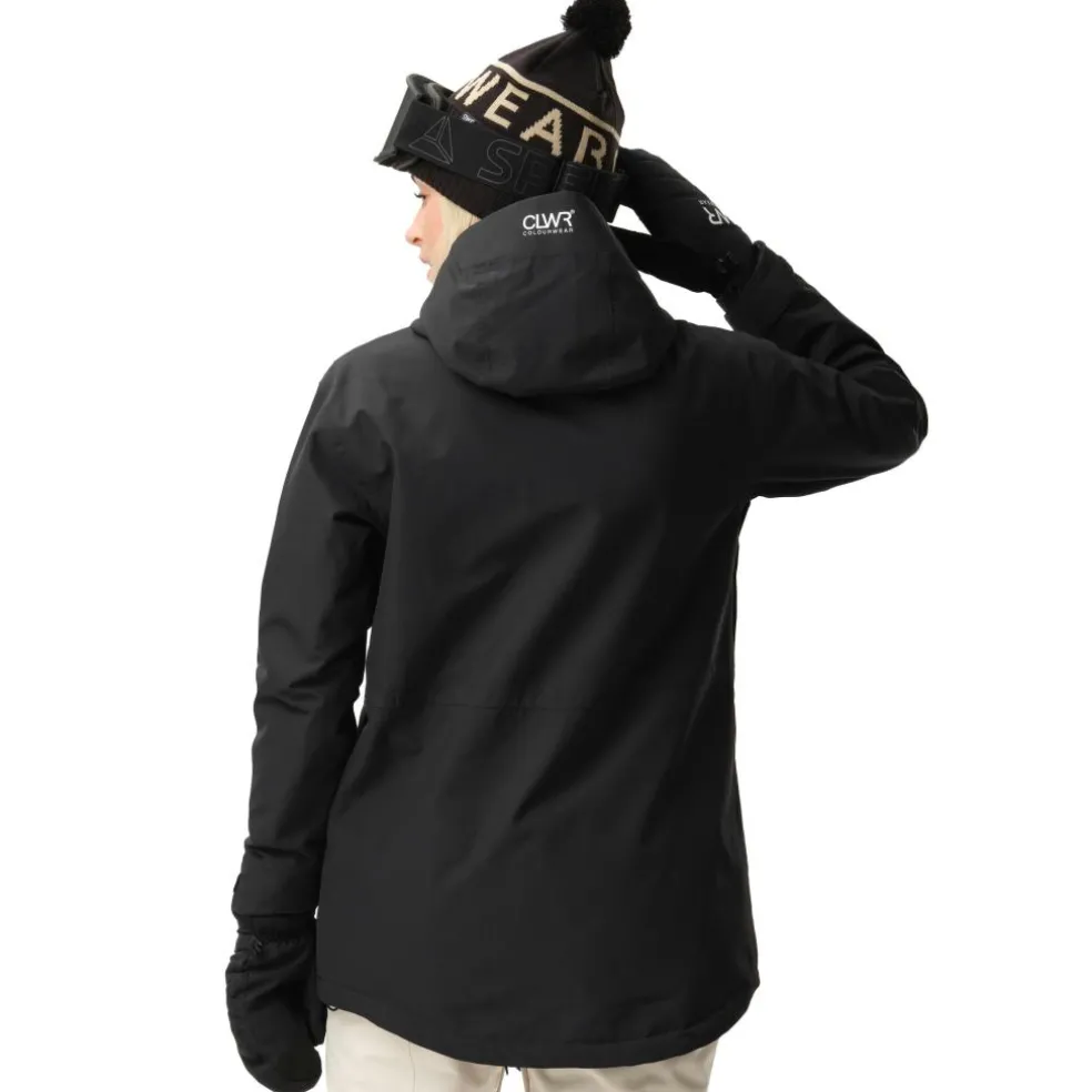 ColourWear Cookie winterjas dames black