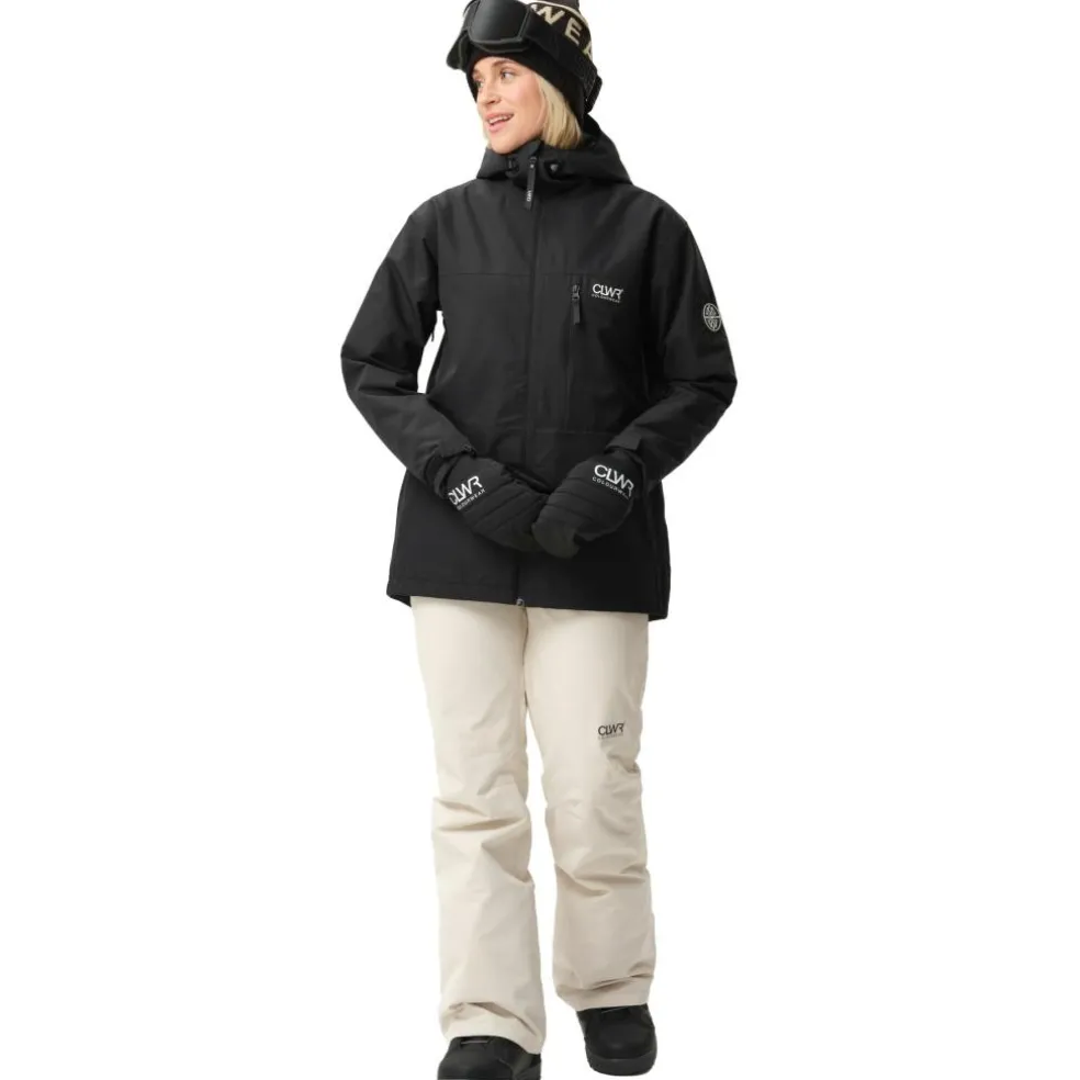 ColourWear Cookie winterjas dames black