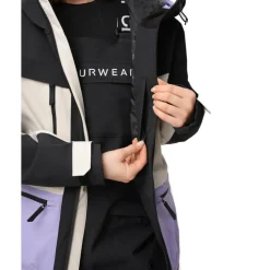 ColourWear Transfer winterjas dames black