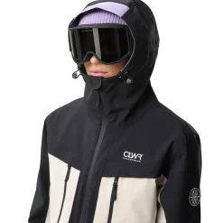 ColourWear Transfer winterjas dames black