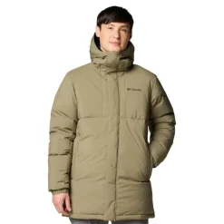 Columbia Aldercrest II Down parka outdoor jack heren stone green