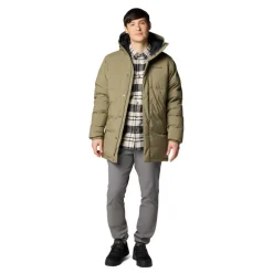 Columbia Aldercrest II Down parka outdoor jack heren stone green
