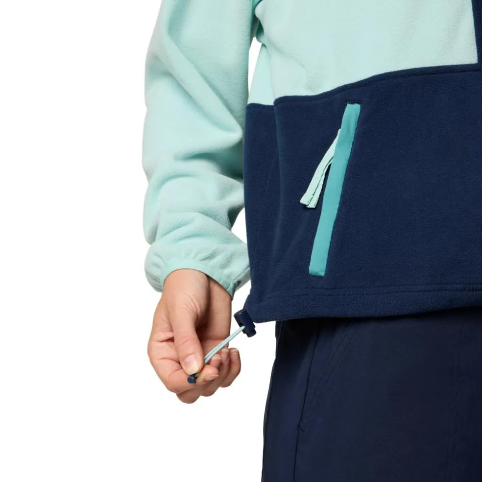 Columbia Back Bowl fleece vest dames spray collegiate navy