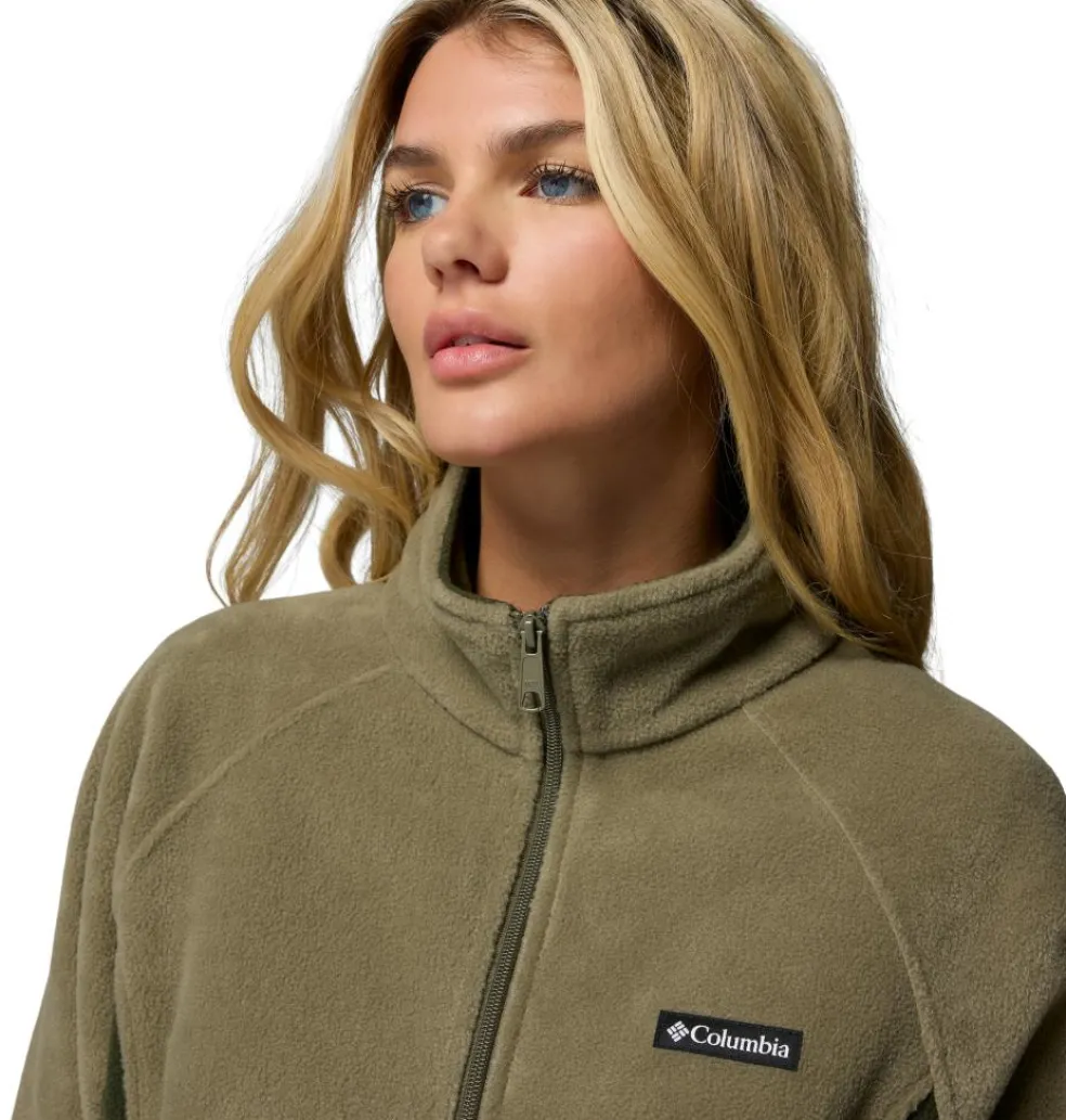 Columbia Benton Springs fleece vest dames stone green