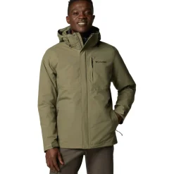 Columbia Element Blocker III 3-in-1 outdoor jack heren stone green