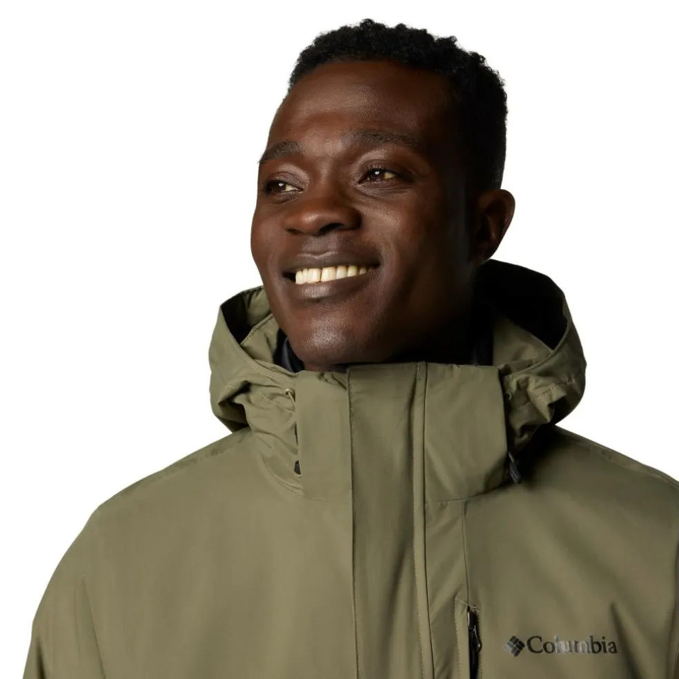 Columbia Element Blocker III 3-in-1 outdoor jack heren stone green