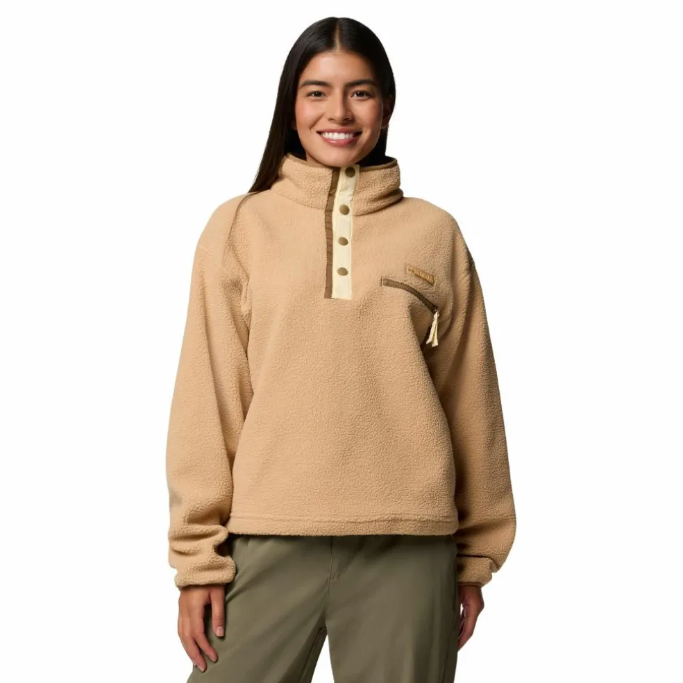 Columbia Helvetia II Cropped Half Snap sweater dames canoe