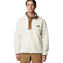 Columbia Helvetia II Half Snap fleece sweater heren chalk