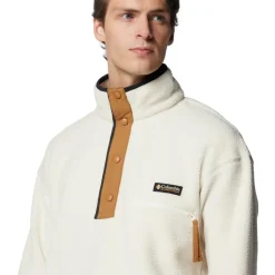 Columbia Helvetia II Half Snap fleece sweater heren chalk