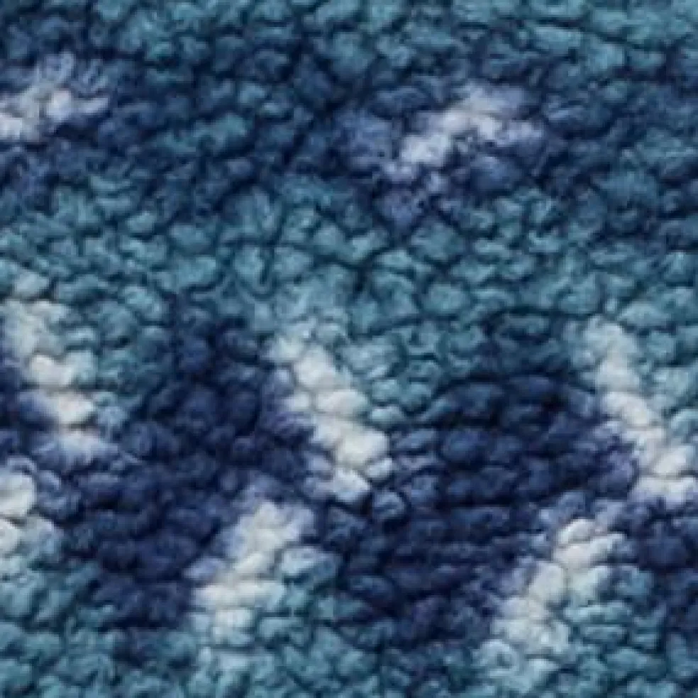 Columbia Helvetia II Printed Half Snap sweater heren everblue