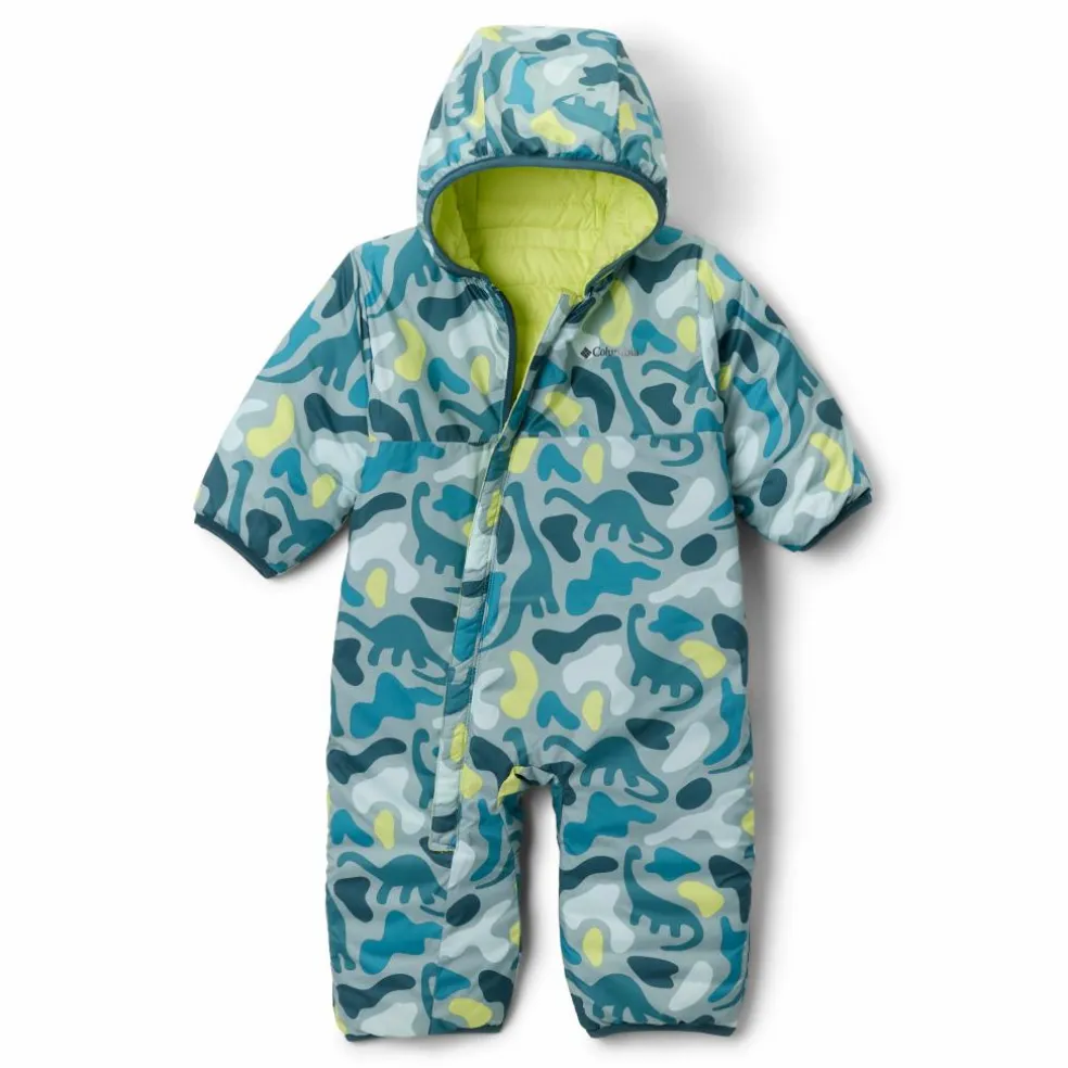 Columbia Powder Lite II Reversible skipak junior everblue neon light crushed blue