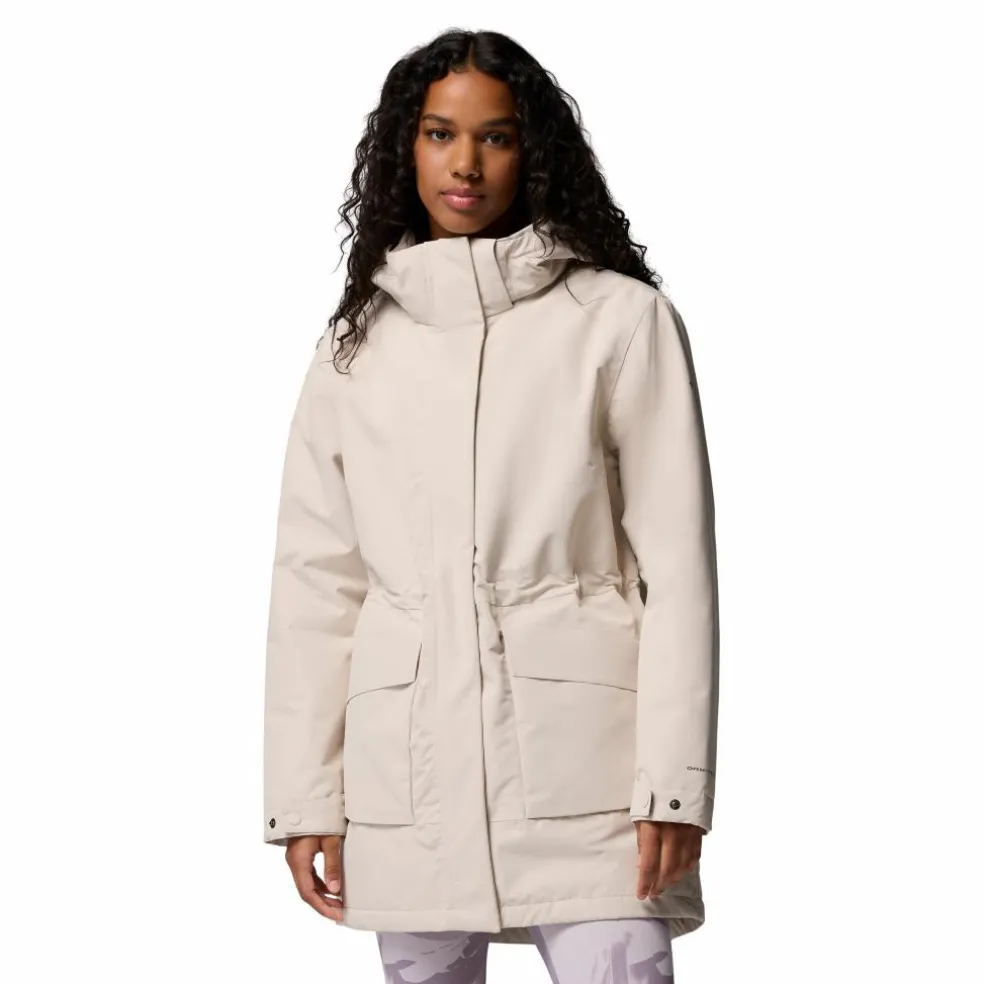 Columbia Pulaski parka outdoor jack dames dark stone