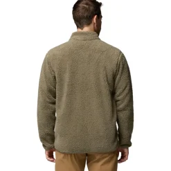 Columbia Rugged Ridge Sherpa fleece vest heren stone green