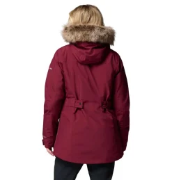Columbia Suttle Mountain parka outdoor jack dames rich wine