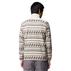 Columbia Sweater Weather II Printed Half Zip sweater heren dark stone knitknot