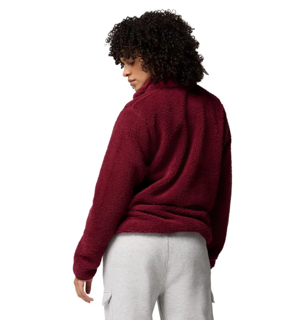 Columbia West Bend II fleece vest dames rich wine