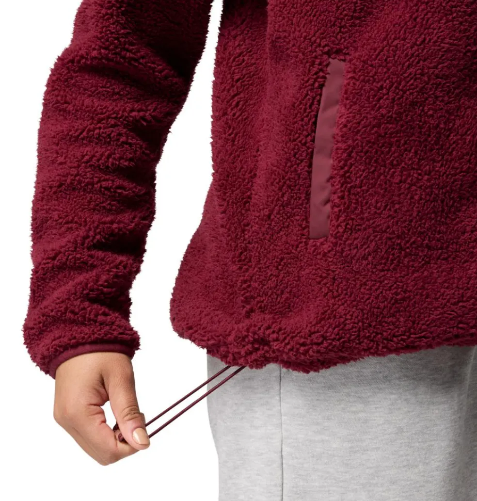 Columbia West Bend II fleece vest dames rich wine