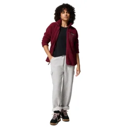 Columbia West Bend II fleece vest dames rich wine