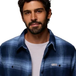 Columbia Windward II overhemd heren collegiate navy