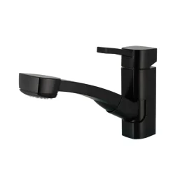 Comet Capri mengkraan zwart met uitneembare sproeikop  boorgat 33 mm