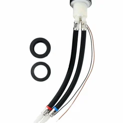 Comet Florenz douche mengkraan zwart, boorgat 33 mm