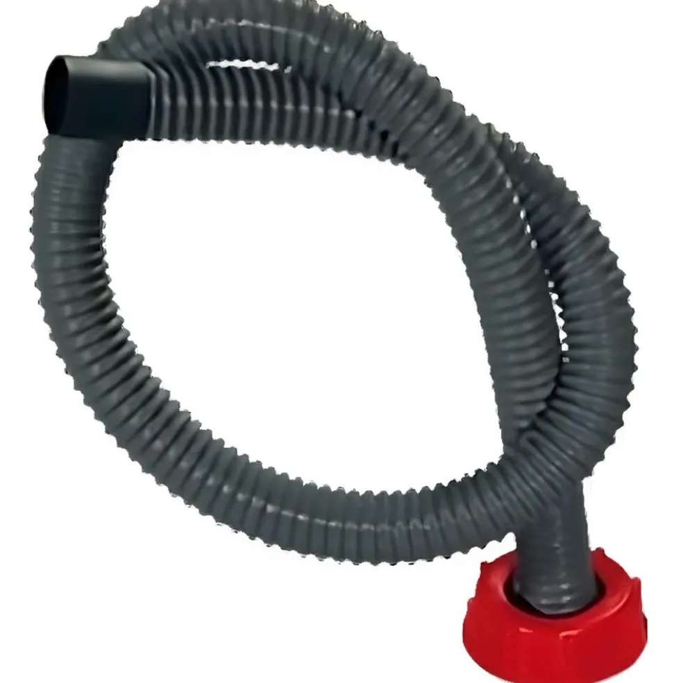 Comet Schroefdop met afvoerslang DIN 61 100 cm