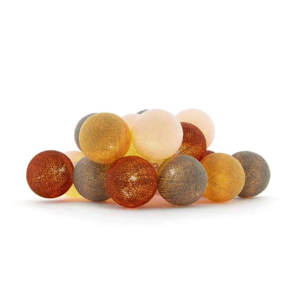 Cotton Ball Lights Outdoor extension kit lichtsnoer glamping copper