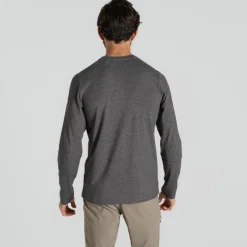 Craghoppers NosiLife Abel shirt heren black pepper marl