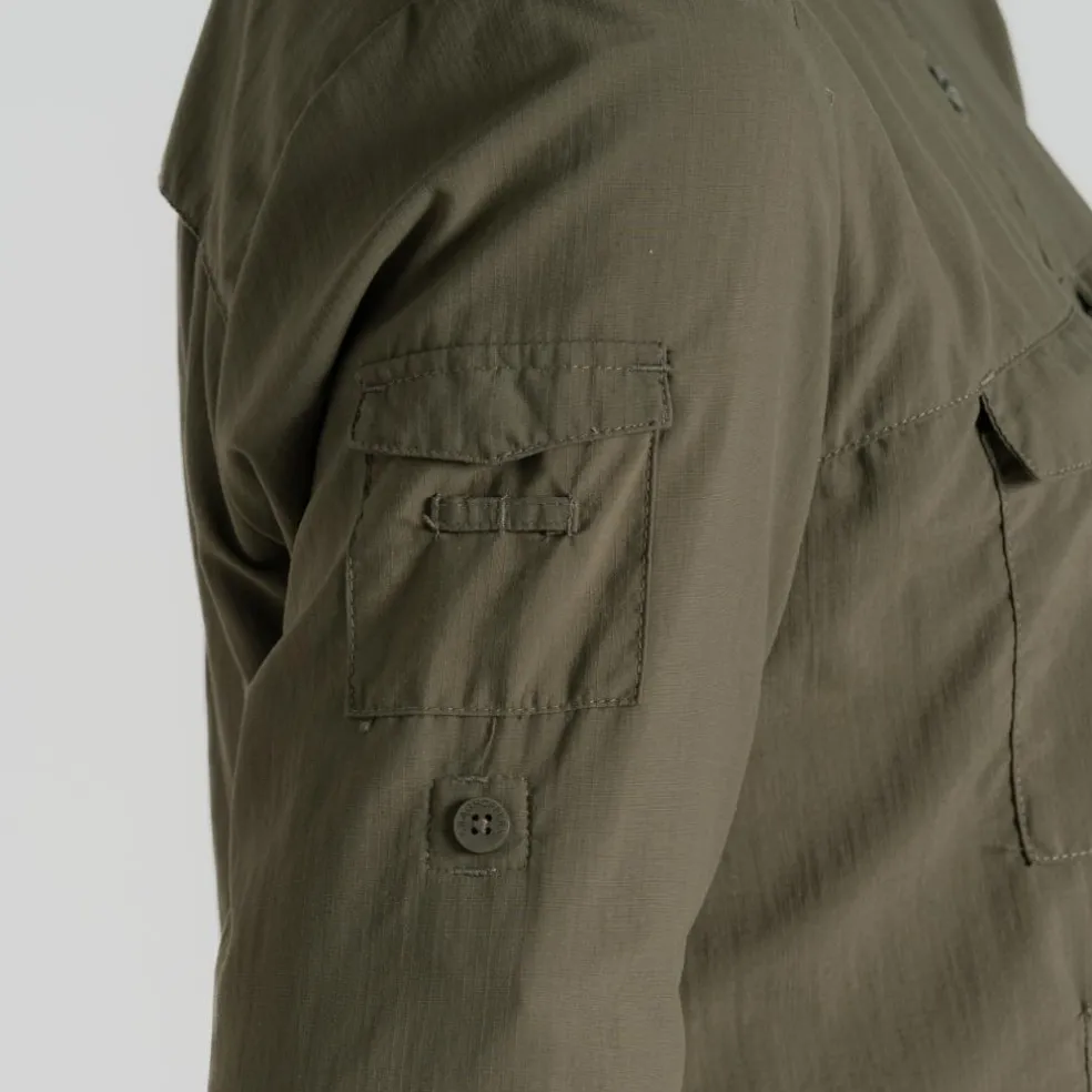 Craghoppers NosiLife Adventure III blouse dames wild olive