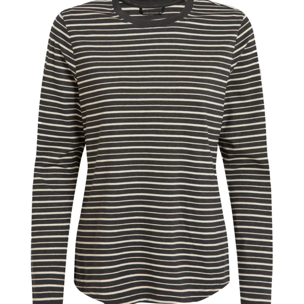 Craghoppers NosiLife Akona shirt dames charcoal stripe