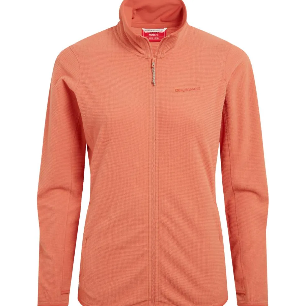 Craghoppers NosiLife Anya fleece vest dames red sandstone